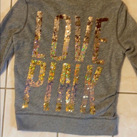 Sequin VS PINK Zip Up - Picture 7 of 8